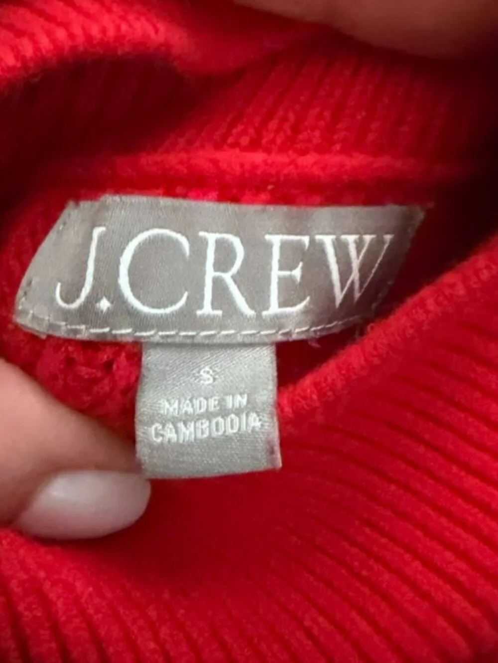 J. Crew great worn